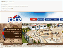 Tablet Screenshot of jagan.com.pl